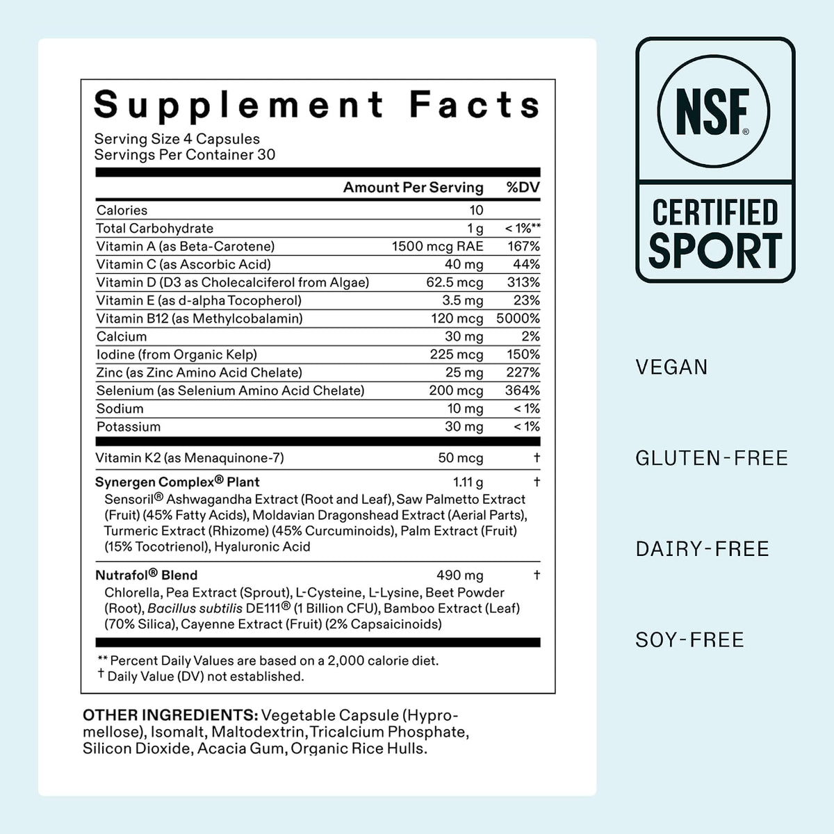 Nutrafol Women Hair Growth Supplements